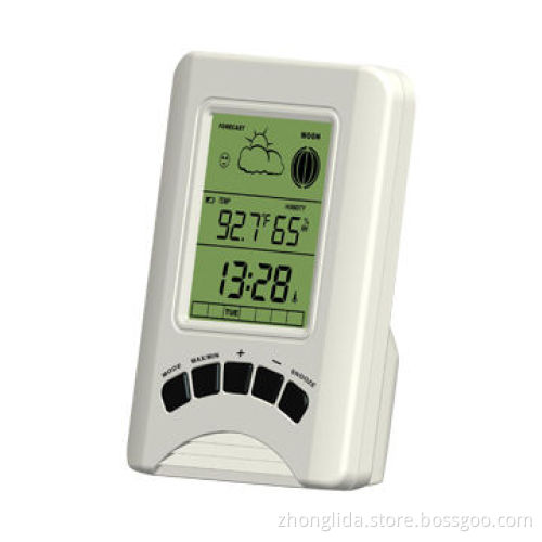 Small desk/table room thermometer